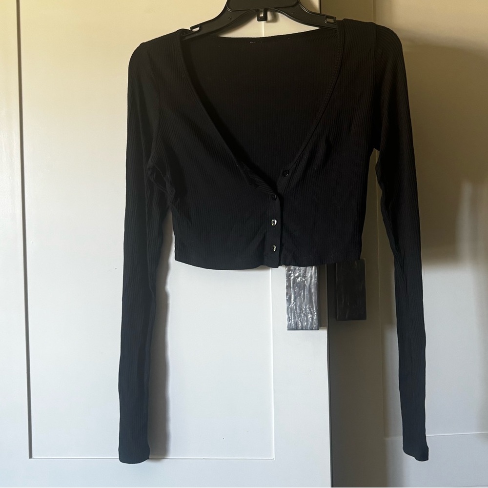 Alo yoga long sleeve Crop Top